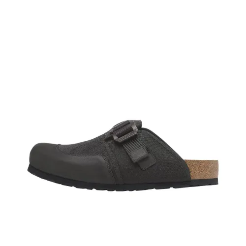 Birkenstock EVA Устойчивые к истиранию Домашние тапочки Мужские Черные Узкие