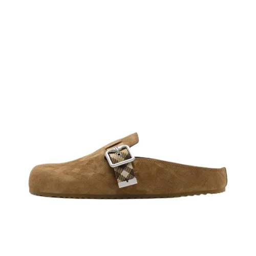 Burberry Тихий Домашние тапочки Женские Коричневый