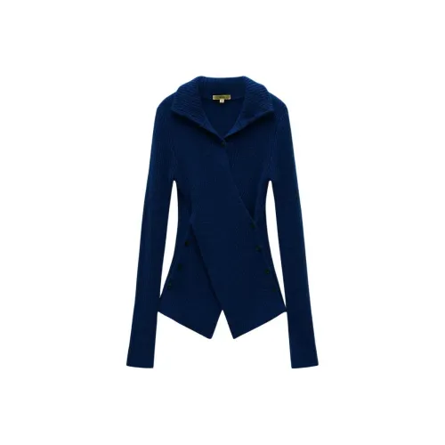 INSUN Морской синий Женский Трикотаж