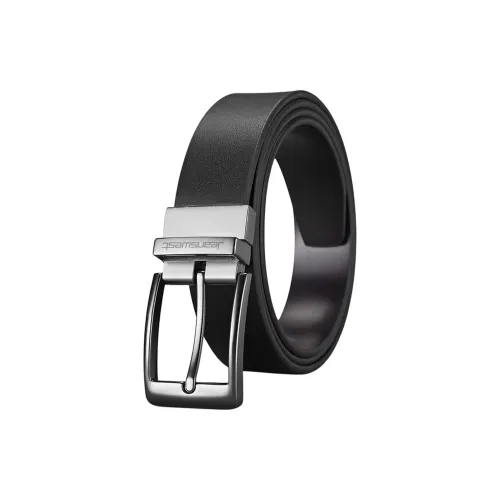 JEANSWEST Ремни из спилок коровьей кожи Мужской 3,5 см