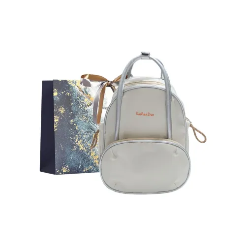 Iman's House Нейлон Рюкзак Стандартный Женская Белый Розовый