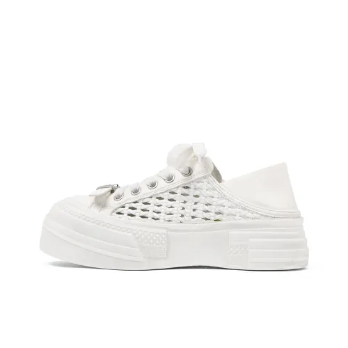 CAMEIDO Slip-resistant Abrasion-resistant Низкий топ Casual Женский Белый