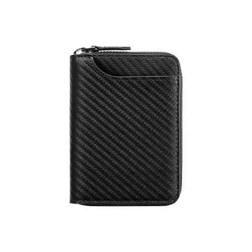 Gorora Кошелек из коровьей кожи стандартный унисекс черный