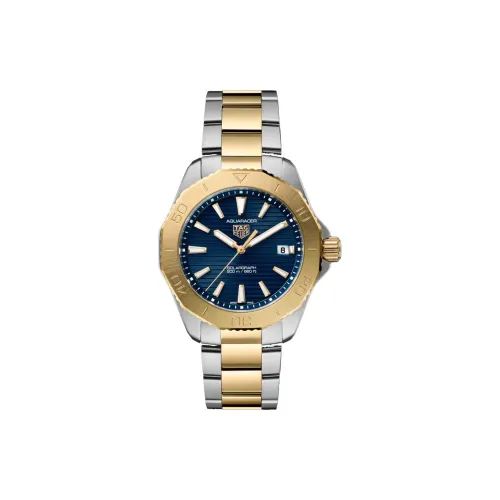 TAG Heuer Aquaracer Collection Мужские часы Кварцевый механизм Светлый 40 мм Синий циферблат