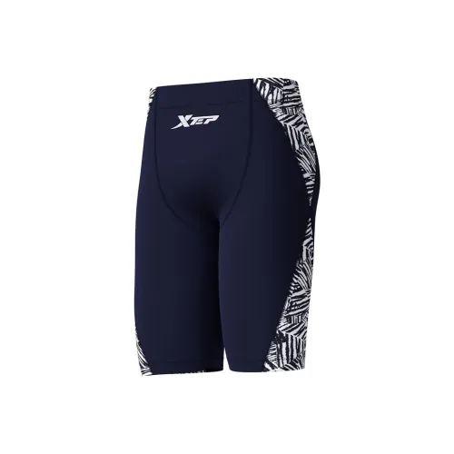 XTEP Плавательные шорты Мужские Темно-синие