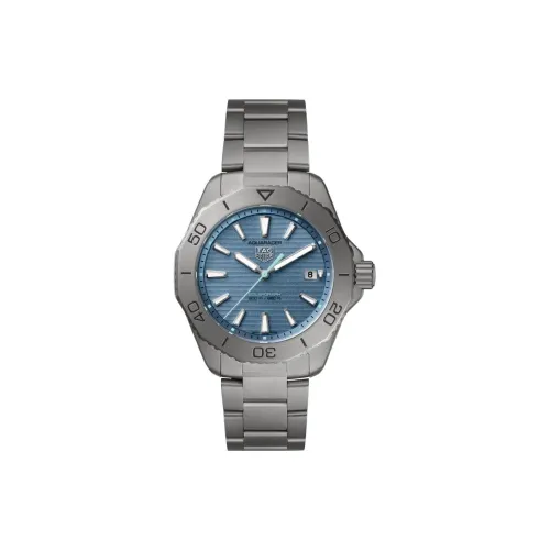 TAG HEUER Свет Кварцевый механизм Мужские часы 40 мм Синий