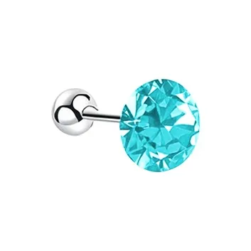 UX Титановая сталь Ухо Care Серьги-гвоздики Унисекс Многоцветные Стробоскопные Коллекция