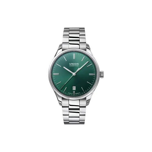 UNION GLASHUTTE/SA Автоматический Механический Мужской Часы VIRO Collection 39 мм Зеленые