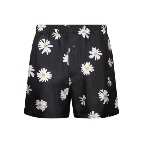 MOSCHINO Черные Мужские Повседневные Шорты