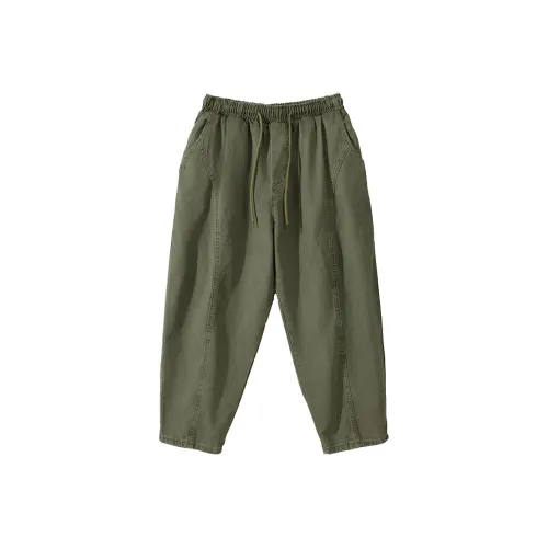 ASEDE Армейский зеленый Унисекс Повседневные брюки