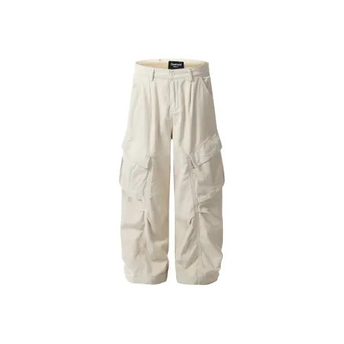 CHUANCHUANYEJIA Карго брюки прямой крой женские