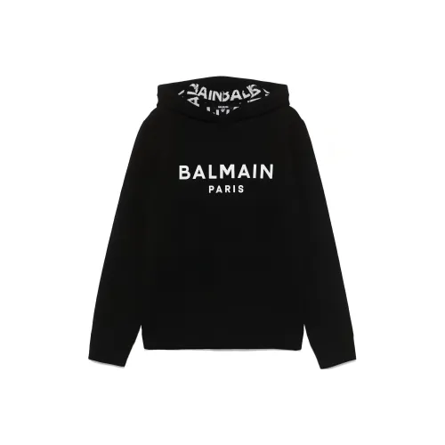 BALMAIN Черный Kids Свитшоты