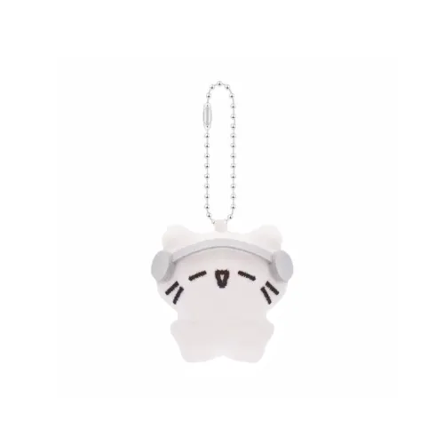 LEVENKENESS Милый Котенок с наушниками плачущий маленький котенок кукла плюшевая подвеска высота 6 см