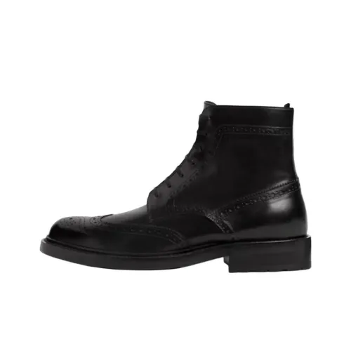 SAINT LAURENT Army Ботильоны Мужской Черный