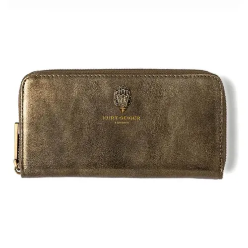 Kurt Geiger London Телячья кожа Кошелек Женские Бронза