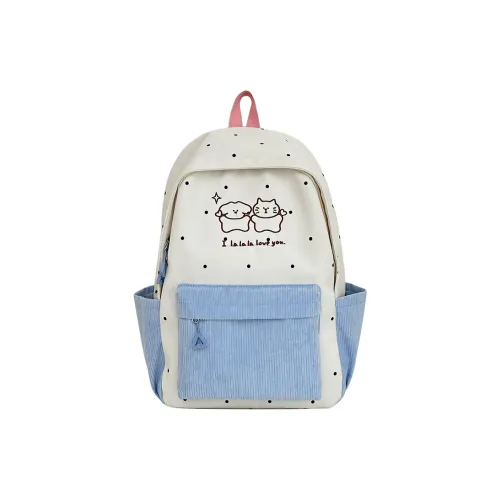 Meow In The Grass Нейлон Рюкзак Унисекс Многоцветный