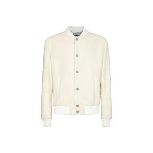 PHILIPP PLEIN SS25 Куртки и Пальто Мужской Светлый Бежевый