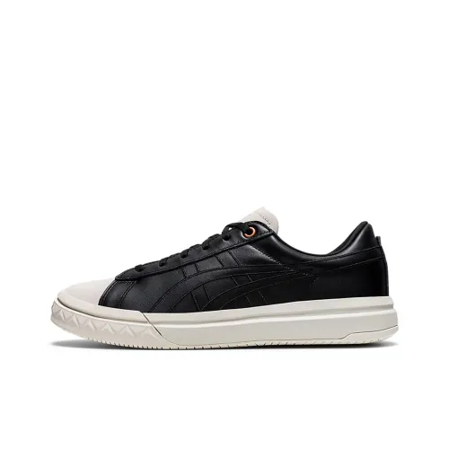 Onitsuka Tiger Fabre E Slip Resistant Abrasion Resistant Легкий Низкий Топ Скейтборд Кроссовки Unisex Черный Белый