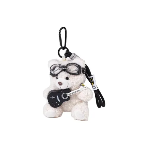 Восемь Тон Слон Белый медведь Guitarist Photographer Куклы Плюшевый Брелок 12 см Высота