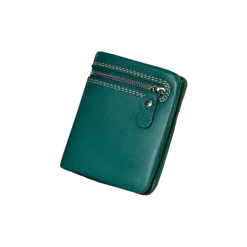 DIFENISE Sheepskin Wallet Women's Multicolor