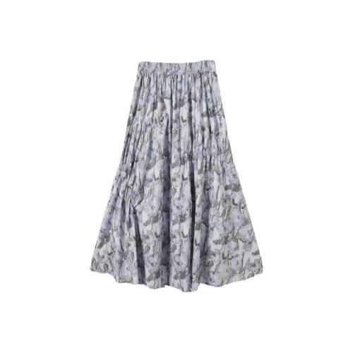 DIALOGUE Повседневный Длинный Юбка Женские