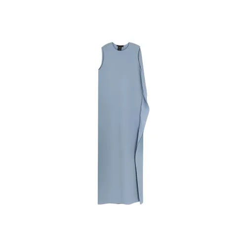 MaxMara Без рукавов Платье Женское Синее