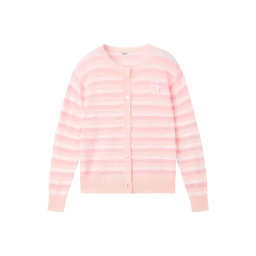 PAW IN PAW Cartoon Bear Свитер Розовый Дети Возраст 3-7 лет