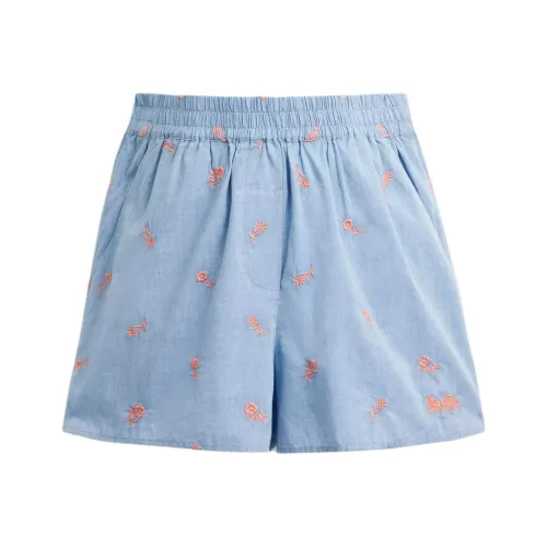 COACH SS25 Повседневные шорты Женские Синие