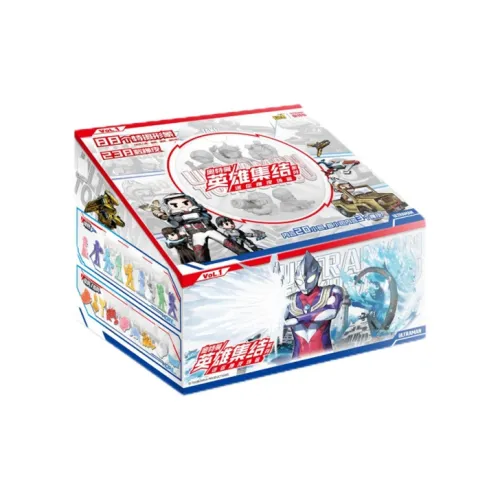 KAYOU Ultraman Hero Assembly Collection Мини Резиновый Сцена First EDITION Слепые Коробки Целая Коробка 20 шт