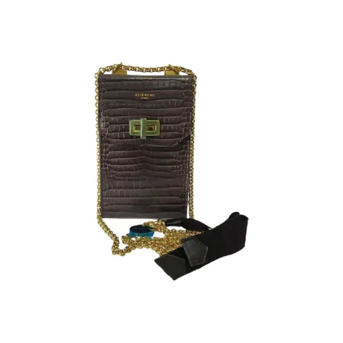 Givenchy Кожа Сумка через плечо Женская Темно-серая