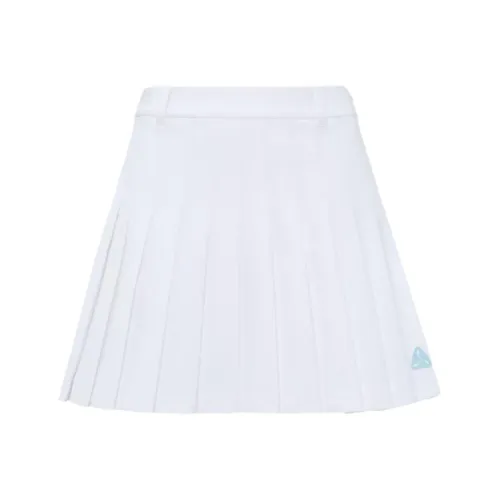 LI NING 1990 GOLF серия Повседневная короткая юбка Женская Стандартная Белая