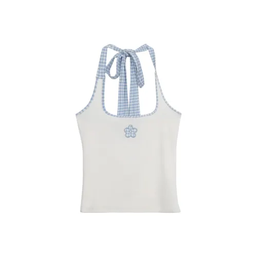 MUQINGQING Экрю Женские Топы