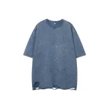 Синий [260 г, плотная двойная пряжа, 100% хлопок]