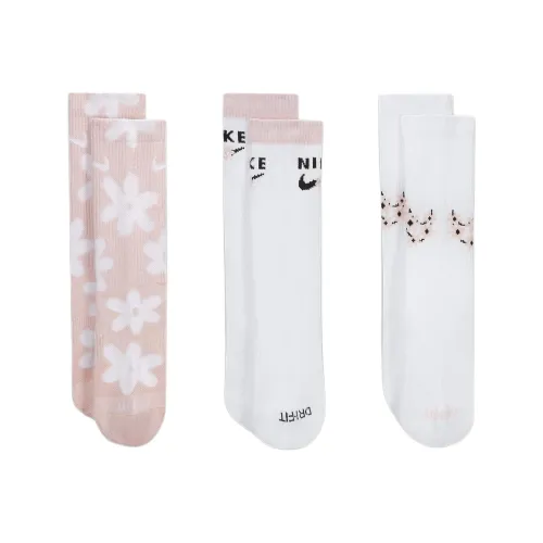 Nike KIDS Носки 3 пачки розовый белый для малышей