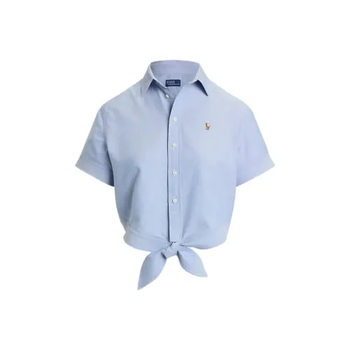 Polo Ralph Lauren SS25 Рубашка Женская Синяя