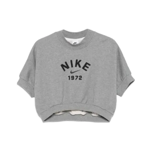 Nike одежда Серые Женские Толстовки