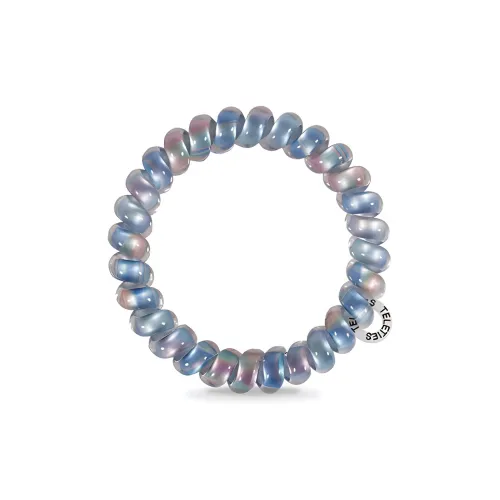 TELETIES TPU Резинки-спирали для волос Цвет неба Aurora 2 Пачка Женские