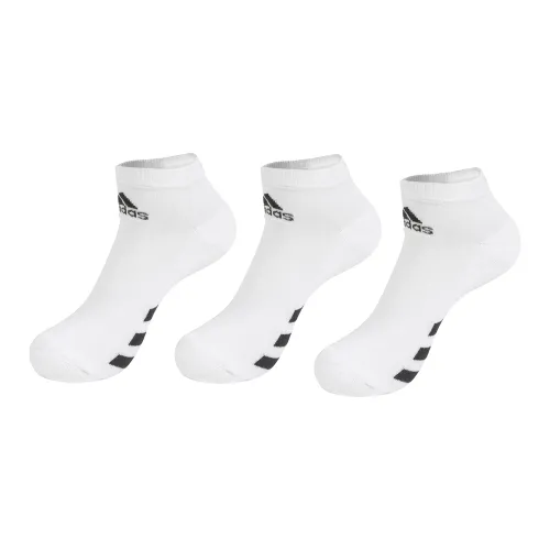 Adidas 3 пачки белые мужские носки MID до икры