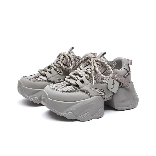 D Fuse SCANDINAVIA Легкий Низкий Топ Кроссовки с Толстой Подошвой Женские