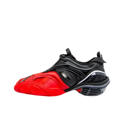 Balenciaga Tyrex Повседневный Низкий Топ Черный Красный Женский