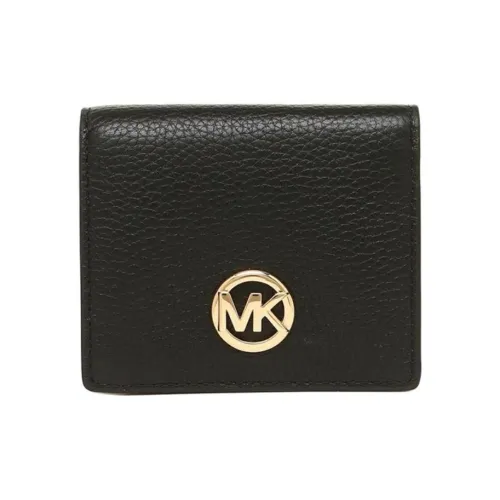 MICHAEL KORS Fulton кожаный кошелек женский черный