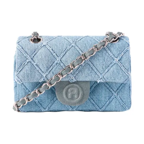 READYMADE Деним Сумка через плечо Сумка на плечо Мини Мужская Синяя