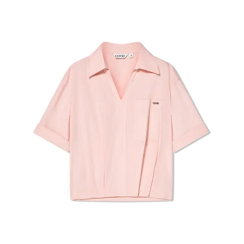 COVERINS Светло-розовые Женские Рубашки