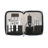 Коричневый набор из одиннадцати предметов