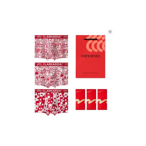 Clarkarida Нижнее белье Мужская Сумка для покупок 3 упаковки