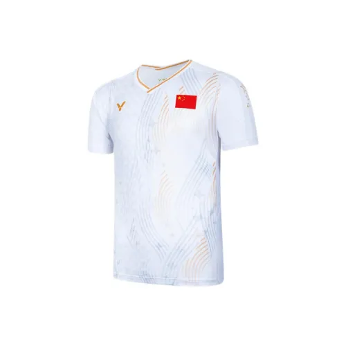 VICTOR Отбеленные Унисекс Футболки