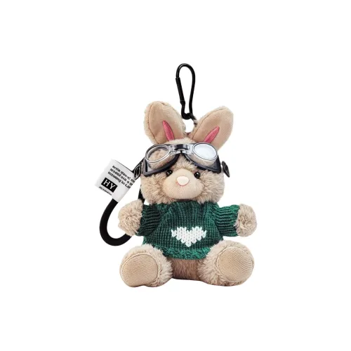 Восемь Тон Слон Стекло Кролик Кукла Плюшевая Подвеска 14 см Высота