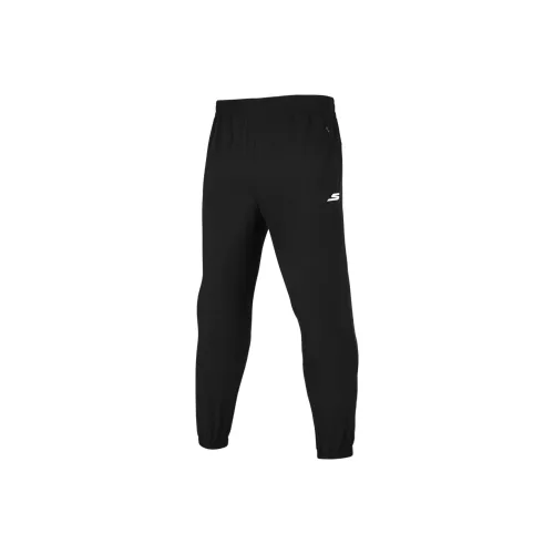 Skechers Sports Life Collection Вязаные тренировочные штаны мужские цвет угольно-черный