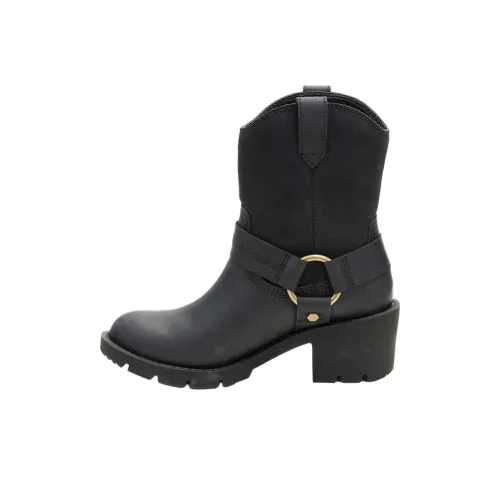 CAT Rewrite Harness Ботильоны Женские Черный