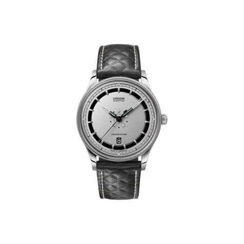 UNION GLASHUTTE/SA Автоматический Механический Мужской Часы из Коллекции Noramins 40 мм Серебряные